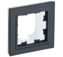 IEK BR-M12-44-K53 BRITE Рамка 1-мест. IP44 РУ-1-БрГ-44 граф.