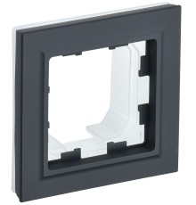 IEK BR-M12-44-K53 BRITE Рамка 1-мест. IP44 РУ-1-БрГ-44 граф.