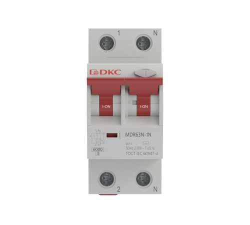 Выключатель автоматических дифференциального тока 2п 63A 100mA MDR63N-1N3C63-A C