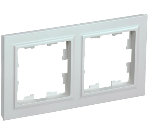 IEK BR-M22-K36 BRITE Рамка 2-мест. РУ-2-БрЖ жемч. IEK BR-M22-K36 BRITE Рамка 2-мест. РУ-2-БрЖ жемч.
