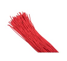 Трубка термоусаживаемая ТУТ нг 8/4 красная в отрезках по 1м PROxima