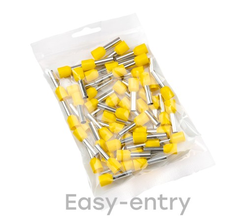 EKF nhvi-6.0-12 Наконечник штыревой втулочный изолированный  НШвИ 6,0-12 (50шт.) EKF PROxima