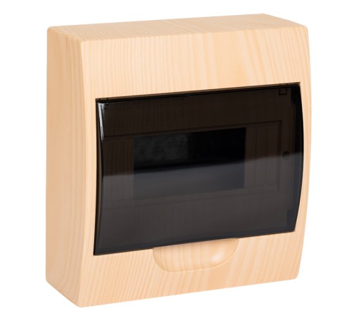 EKF pb40-n-8-light Щит распределительный навесной ЩРН-П- 8 светлое дерево IP41 EKF PROxima