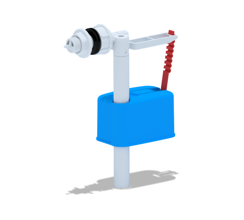 Арматура боковая для бачка унитаза 1/2'эконом     пластиковый