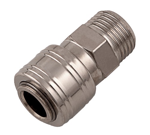 Муфта универсальная быстросъемная ("мама"), внешняя резьба 1/2", 1 шт.// Stels