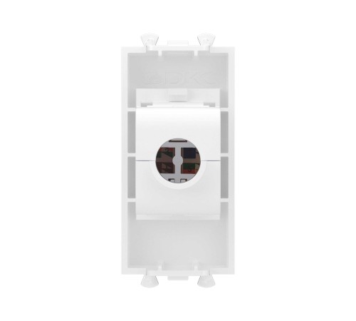 Компьютерная розетка RJ-45 без шторки модульная, кат.5е, "Avanti", "Белое облако", 1 модуль DKC 4400661 Компьютерная розетка RJ-45 без шторки модульная, кат.5е, "Avanti", "Белое облако", 1 модуль DKC 4400661