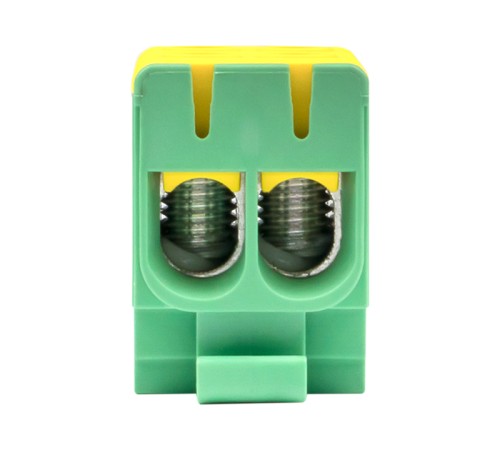 EKF plc-kvs2-16-50-y-green Клемма силовая вводная двойная КСВ 16-50 желто-зеленая EKF PROxima