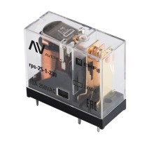 Реле промежуточное РП slim 25/1 10A 230В AC EKF AVERES