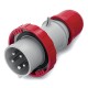 Вилка кабельная IP67 16A 3P+E+N 400V DKC DIS2181637