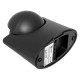 ИК датчик движения наст. 1200Вт 180гр. до 12м IP44 MS-39b черный PROxima