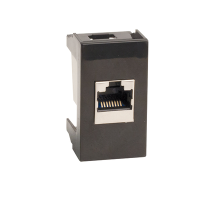 Dkc 45238 Розетка RJ-45 кат.5E,Viva,1 мод.,черн