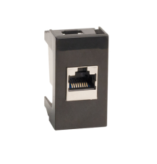 Dkc 45238 Розетка RJ-45 кат.5E,Viva,1 мод.,черн