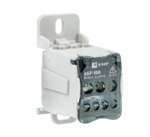 EKF plc-kbr80 Блок распределительный КБР на DIN-рейку и монтажную панель  80A EKF PROxima