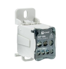 EKF plc-kbr80 Блок распределительный КБР на DIN-рейку и монтажную панель  80A EKF PROxima