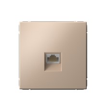 ARTGALLERY РОЗЕТКА компьютерная RJ45, кат. 5е, механизм, ПЕСОЧНЫЙ
