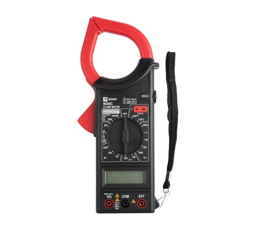 EKF In-180702-pc266C Токовые клещи цифровые M266C EKF Expert EKF In-180702-pc266C Токовые клещи цифровые M266C EKF Expert
