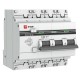 EKF DA32-25-30-4P-pro Дифференциальный автомат АД-32 3P+N 25А/30мА (хар. C, AC, электронный, защита 270В) 4,5кА EKF PROxima