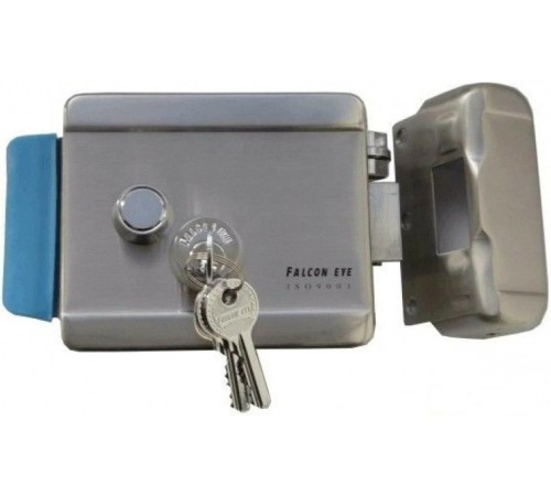 Falcon Eye FE-2369 Накладной электромеханический замок, универсальный, с блокировкой кнопки Falcon Eye FE-2369 Накладной электромеханический замок, универсальный, с блокировкой кнопки