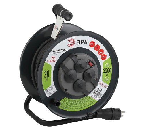 Удлинитель силовой RMx-4es-3x2.5-30m-IP44(KG) на м. катушке c/з 4 гн 30м КГ 3х2.5 RMx-4es-3x2.5-30m-IP44(KG)