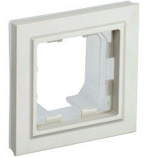 IEK BR-M12-44-K10 BRITE Рамка 1-мест. IP44 РУ-1-БрКр-44 беж.