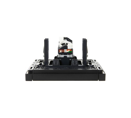 FORTE&PIANO Розетка компьютерная RJ45 кат.5E FP132 черный IEK