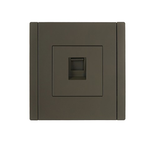 FORTE&PIANO Розетка компьютерная RJ45 кат.5E FP332 серый IEK