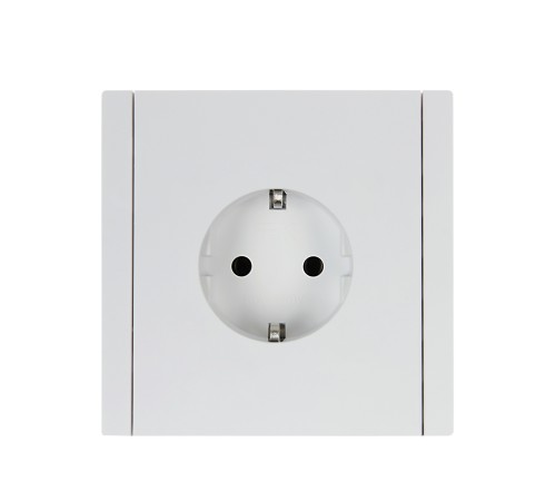 FORTE&PIANO Розетка 1-местная с заземлением без защитных шторок винтовое крепление 16А FP216 белый IEK