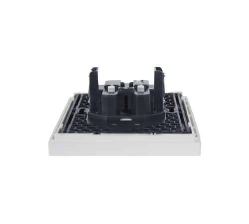 FORTE&PIANO Розетка 2-местная без заземления без защитных шторок безвинтовое крепление 10А FP226 белый IEK