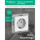 ATLASDESIGN РОЗЕТКА с заземлением, 16А, механизм, ЛОТОС