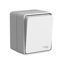 AtlasDesign PROFI IP54 открытой установки 1-клавишный выключатель 10 АХ, серый