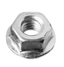 Гайка DIN 6923 М5 шестигранная с фланцем класс прочности 6 покрытие цинк