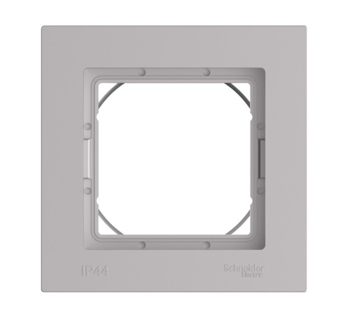 ATLASDESIGN AQUA рамка однопостовая IP44, АЛЮМИНИЙ ATLASDESIGN AQUA рамка однопостовая IP44, АЛЮМИНИЙ