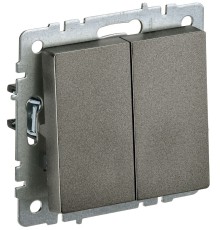 IEK BR-V20-0-10-K45 BRITE Выключ. 2-кл. 10А ВС10-2-0-БрТБ бр.