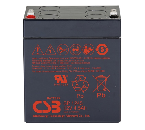 CSB Батарея GP1245 (12V 4,5Ah)