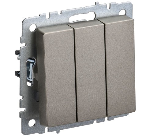 IEK BR-V30-0-10-K37 BRITE Выключ. 3-кл. 10А ВС10-3-0-БрШ шамп. IEK BR-V30-0-10-K37 BRITE Выключ. 3-кл. 10А ВС10-3-0-БрШ шамп.