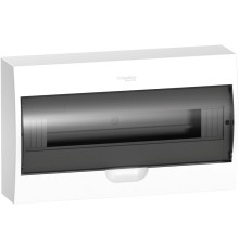 Systeme electric EZ9E118S2SRU Щит распределительный навесной белый дверь прозрачная на 18 модулей IP40 Easy9
