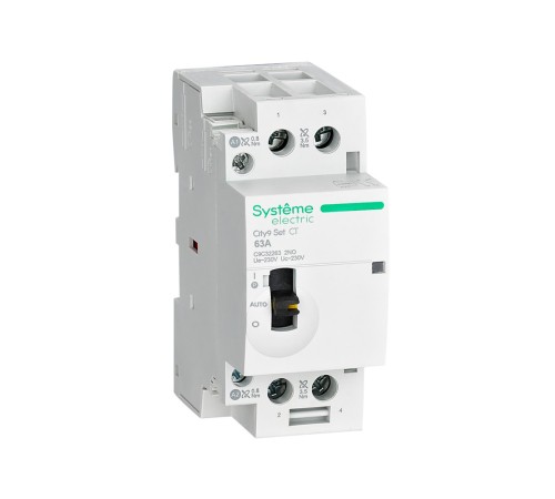 Контактор 2п City9 Set 2НО 63А AC 230В-230В SE C9C32263 Контактор 2п City9 Set 2НО 63А AC 230В-230В SE C9C32263