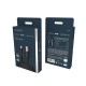 Rexant (18-7058) Кабель USB-A – Lightning для Apple, 2,4А, 1м, в черной нейлоновой оплетке, со световой индикацией