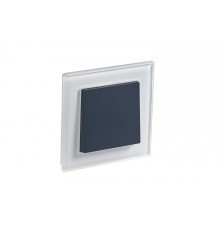 Systeme electric ATN320101 Рамка 1-постовая ATLASDESIGN NATURE, СТЕКЛО БЕЛЫЙ