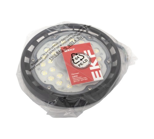 EKF HIL-1101-100-6500 Светильник светодиодный промышленный для высоких пролетов ДСП-1101 100Вт 6500К IP65 PROxima EKF HIL-1101-100-6500 Светильник светодиодный промышленный для высоких пролетов ДСП-1101 100Вт 6500К IP65 PROxima