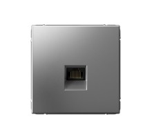 ARTGALLERY розетка компьютерная RJ45, кат. 6A, механизм, сталь