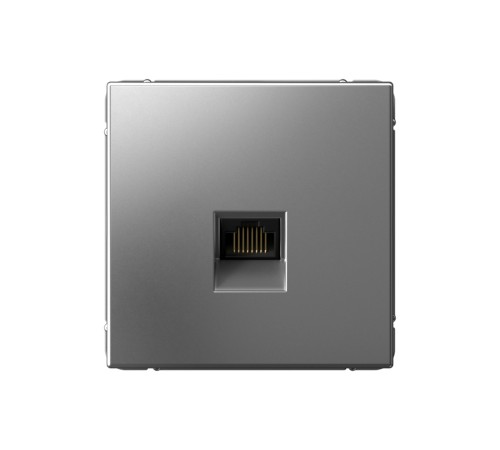 ARTGALLERY розетка компьютерная RJ45, кат. 6A, механизм, сталь ARTGALLERY розетка компьютерная RJ45, кат. 6A, механизм, сталь