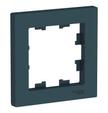 Systeme electric ATN000801 ATLASDESIGN 1-постовая РАМКА, ИЗУМРУД