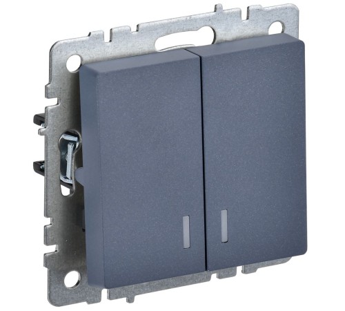 IEK BR-V20-1-10-K35 BRITE Выключ. 2-кл. с инд. 10А ВС10-2-1-БрМ мар. IEK BR-V20-1-10-K35 BRITE Выключ. 2-кл. с инд. 10А ВС10-2-1-БрМ мар.