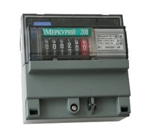 Счетчик электроэнергии Меркурий 201.5 однофазный однотарифный, 5(60), кл.точ. 1.0, D, ЭМОУ, имп. выход