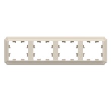 ATLASDESIGN ANTIQUE 4-постовая рамка, универсальная, БЕЖЕВЫЙ
