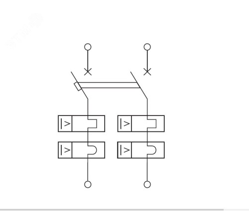 Выключатель автоматический двухполюсный40А C MD63N-2PC40 6кА