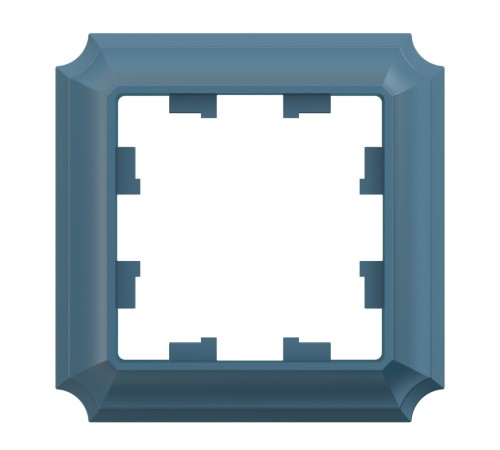 ATLASDESIGN ANTIQUE 1-постовая рамка, ИЗУМРУД ATLASDESIGN ANTIQUE 1-постовая рамка, ИЗУМРУД