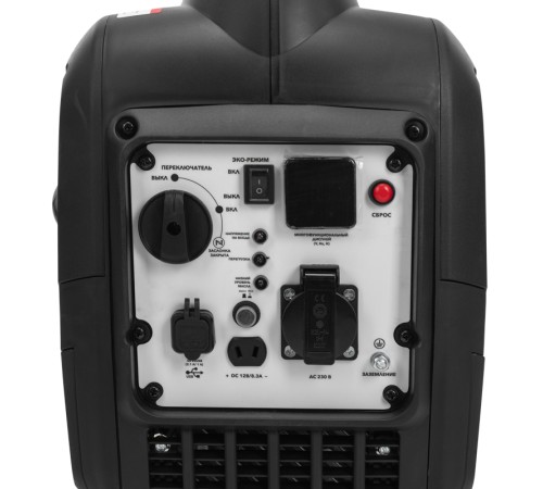 Kranz KR-16-1141 Генератор инверторный KR2200I, 2,2кВт, 230В, 4л, закрытый корпус, ручной старт