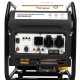 Kranz KR-16-1143 Генератор инверторный KR3500IO, 3,5кВт, 230В, 7л, открытый корпус, ручной старт